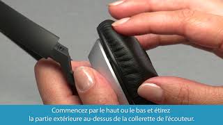 Remplacement des coussinets pour Bose supra auraux Quietcomfort 3 soundlink et OE2 [upl. by Anihc]