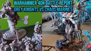 Will The Grey Knights Be Able To Stop Vashtorr WH40k 1000p BR [upl. by Albertine]