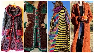 Latest New And Gorgeous Crochet Top coat And Shirt Collection For Women [upl. by Kirbie327]