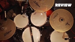 The Silent Practice Kit  Zildjian L80 amp Remo Silent Stroke Review [upl. by Kelsy]