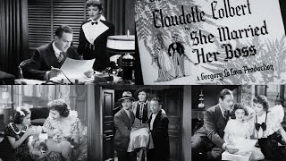 She Married Her Boss 1935  Timeless Romance amp Comedy Classic [upl. by Snebur377]