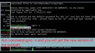 lesson 3 Prepare GPIO ToolWiringPi Utility [upl. by Melone244]