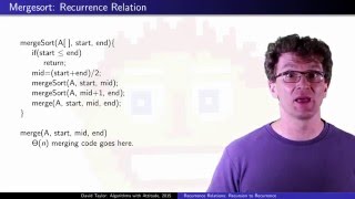 Recurrence Relations and Recursion [upl. by Prober966]