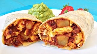 Potato Chorizo Burritos  When Youre HANGRY Recipe [upl. by Seline]