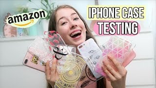 » Amazon iPhone Case Testing amp Unboxing  iPhone 7 Plus HAUL « [upl. by Pierrepont]