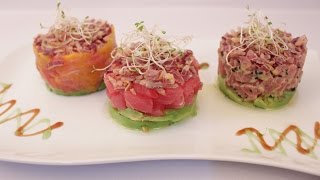 Tuna Tartare 3 Ways [upl. by Kempe884]