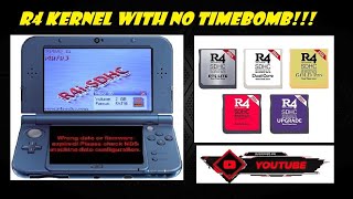 R4 Kernel with No Timebomb SDHC R4 for Real Time Save Cards [upl. by Macnamara]