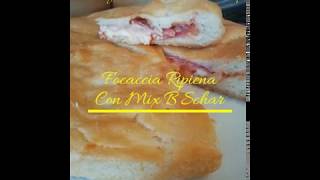 Focaccia Ripiena con Mix B Schar Senza Glutine [upl. by Aicilf]