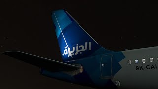 MSFS  Smooth Landing At Kuwait  Fenix A320  POSCON [upl. by Euqinemod]