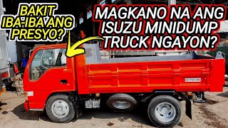 MAGKANO NA ANG ISUZU ELF NKR MINI DUMP TRUCK FULLY RECONDITIONED JAPAN SURPLUS TRUCK [upl. by Adnirual]