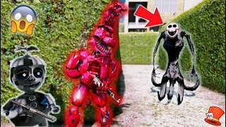 CAN BLOOD NIGHTMARE BONNIE amp SILVER BB HIDE FROM REAPER PUPPET GTA 5 Mods FNAF RedHatter [upl. by Rodmun221]