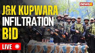 LIVE Kupwara Encounter  1 Soldier Killed 5 Injured In Fresh Encounter With Terrorists  NewsX [upl. by Karia]