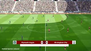 Plymouth Argyle vs Birmingham City Highlights Goals  EFL Championship 2324 [upl. by Mccurdy]