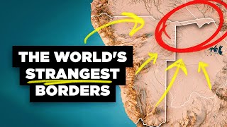 The Worlds Strangest Borders Part 1 Panhandles [upl. by Zerline]