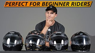 Affordable Motorcycle Helmet Shootout Bell Scorpion Shoei and Speed and Strength [upl. by Edlitam]