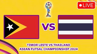 🔴 TIMOR LESTE VS THAILAND ASEAN FUTSAL CHAMPIONSHIP 2024 PREVIEW PREDICTIONS amp HEAD TO HEAD [upl. by Outlaw]