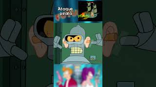 Ataque Pirata 🏴‍☠️⛵ T04 Ep08 P1  Futurama [upl. by Lutim596]