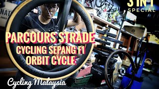 Tested Parcours Strade visit bike shop Orbit Cycles and cycling in Sepang International Circuit [upl. by Sirovat]