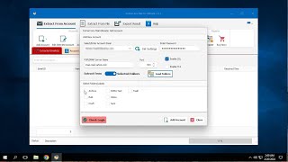 Extract Any Mail Ultimate Extracting email from a specific folder [upl. by Ykcul703]