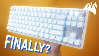 Corsair made a magnetic keyboard any good  Corsair K70 PRO TKL Review [upl. by Corell]