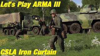 Lets Play CSLA Iron Curtain Creator DLC ARMA III [upl. by Jeggar]