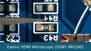 Eakins HDMI Microscope Review SONY IMX290 sensor [upl. by Beitz88]