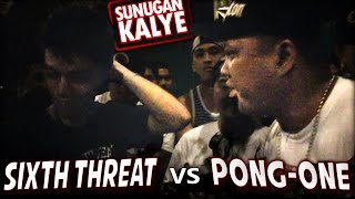 SUNUGAN KALYE  Sixth Threat vs Pong One Davao [upl. by Brownson]