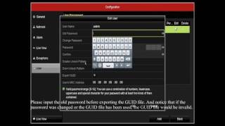 How to reset a password on a Hikvision NVR or DVR using the GUID file locally [upl. by Alekahs287]