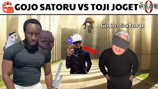 Gojo Satoru VS Toji Joget Meme [upl. by Ulick205]