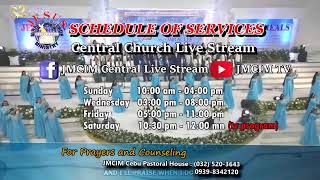 JMCIM CEBU CENTRAL VISAYAS FRIDAY OVERNIGHT SERVICE NOVEMBER 22 2024 [upl. by Eresed45]