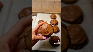 Chocolate Sour Cream Cookies chocolate recipe friends fyp fypシ゚viral ​⁠PreppyKitchen [upl. by Aelber]