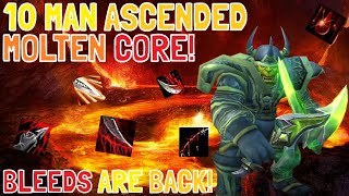 10 MAN ASCENDED MOLTEN CORE BLEEDS ARE BACK Project Ascension Season 7 Draft [upl. by Ielerol]