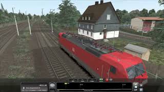 TS Classic Strecke Riesa Dresden Freight Dresden Riesa DBBR 189 [upl. by Antsirhc601]