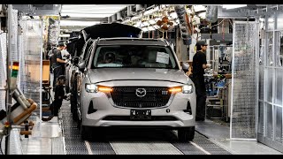 The Mazda CX80 production line [upl. by Ammann]