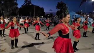 CCC marching band at Corozal Carnival Parade 2023 [upl. by Noscire21]