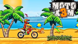 moto x3m bike race gaming video gaming NGAGAME314 [upl. by Amrak533]