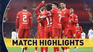 Match Highlights Liverpool vs LASK  Scoreline  CBS Sports Golazo [upl. by Winthrop]