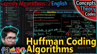 Huffman Coding Greedy Method  Data Structures Tutorials  Detailed Explanation in English  Java [upl. by Yarb]