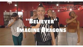 Believer  Imagine Dragons  by Janelle Ginestra [upl. by Acimahs]