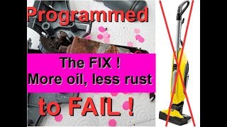 How to protect KÄRCHER FC 5 wet vacuum cleaner from programmed failure More oil less rust [upl. by Reffotsirhc]