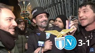 Napoli ELIMINATO dalla Coppa Italia 🤦‍♂️ Guardate la REAZIONE dei tifosi napoletani [upl. by Enirtak750]