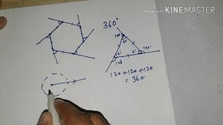 EXTERIOR ANGLES OF POLYGONS IN HINDI [upl. by Mayyahk889]