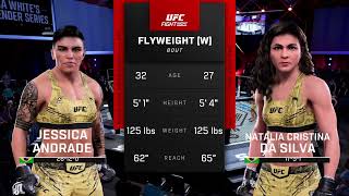 FULL FIGHT  Jessica Andrade Vs Natalia Silva UFC Fight Night Brady Vs Burns [upl. by Ursel101]