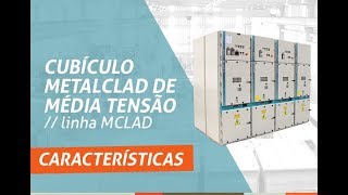 Cubículo Metalclad de Média Tensão  linha MClad [upl. by Langdon]