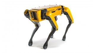 SpotMini nimble robot by Boston Dynamics [upl. by Arodaeht]