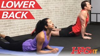 25 Min Lower Back Exercises for Lower Back Pain Relief Stretches for Lower Back Strengthening Rehab [upl. by Sax766]