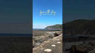 Lynmouth Bay North Devon 🌊 lynmouth devon seaside staycation northdevon beautifulplaces [upl. by Bradlee]