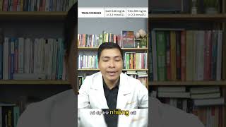 CÁC NGUYÊN NHÂN LÀM TĂNG TRIGLYCERIDE LÀ GÌ reels doctor songkhoe247 instagramstories [upl. by Arriec]