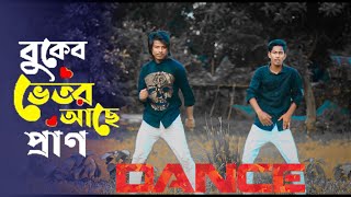 বুকের ভেতর আছে প্রাণ l Buker Vetor Ache Pran Dance l Max Ovi Riaz l Bangla New Dance [upl. by Ecertal328]