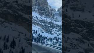 Gardena Pass in the Dolomites in South Tyrol Italy [upl. by Namzaj]